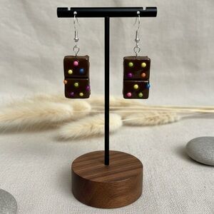 Classic Cosmic Brownie - Handmade Earrings